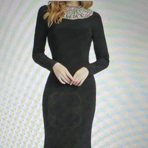 Ienna by Mac Duggal Long Sleeve Jersey Gown